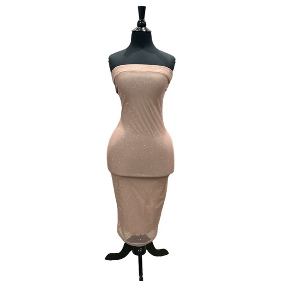Lovely Day Dresses & Skirts - Lovely Day Bodycon Tube Top Dress